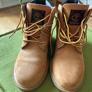 Timberland Youth Brown Waterproof Boots
